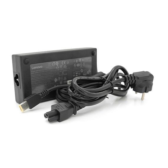 Блок живлення MERLION для ноутбука LENOVO 20V 7.5A (150 Вт) штекер FOR YOGA, довжина 0,9 м | Зображення 1