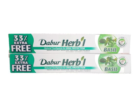 Зубна паста Dabur BASEL, Дабур БАЗЕЛІК 100гр, Зубна паста | Зображення 2