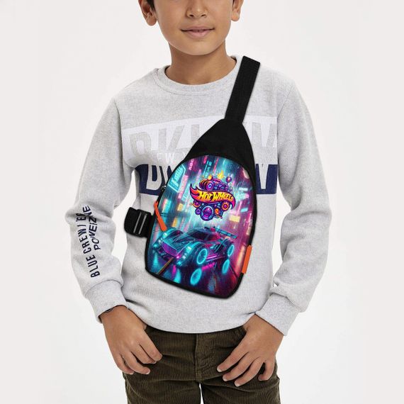 Сумка через плече дитяча Hot Wheels 29х17 см сумка слінг для хлопчика (02254)