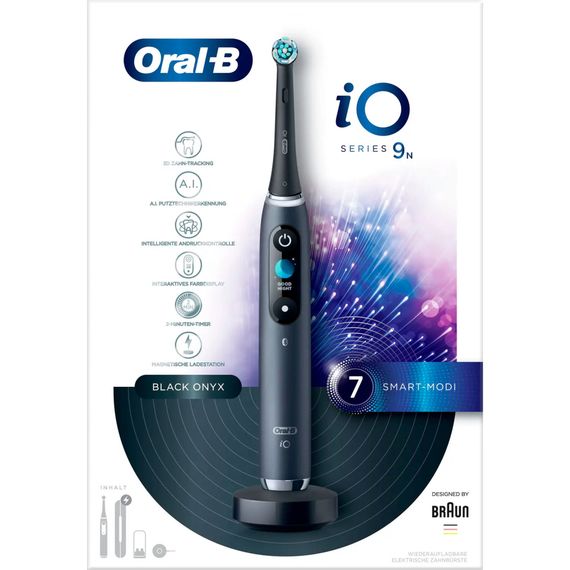Електрична зубна щітка Oral-B IOM9.1B2.2AD Black Onyx | Зображення 1