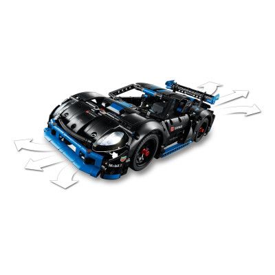 Конструктор LEGO Technic Автомобиль для гонки Porsche GT4 e-Performance (42176) | Зображення 8