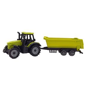 Детский игрушечный трактор с прицепом 5279-92BD(Green-1)