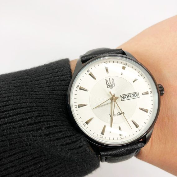 Годинник наручний чоловічий SKMEI 5702/2075BKSI, Класичний кварцовий чоловічий наручний годинник, Супер годинник | Зображення 7