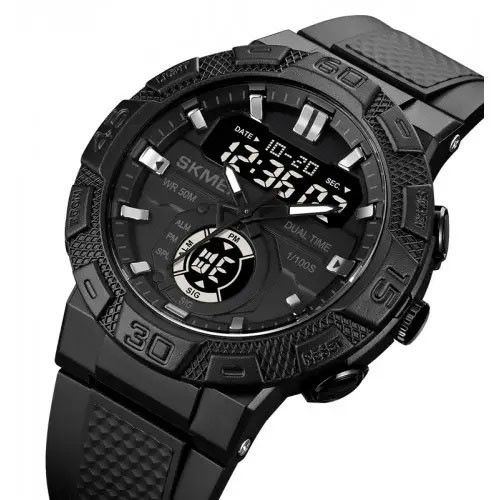 Чоловічі наручні годинники хлопцю SKMEI 1881BKBK, Класичні чоловічі годинники під костюм ZU-61 | Зображення 8