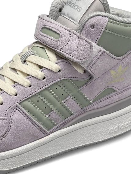 Жіночі кросівки Originals Forum 84 Mid Grey Suede Olive  , В'єтнам , весна / літо / осінь | Зображення 9