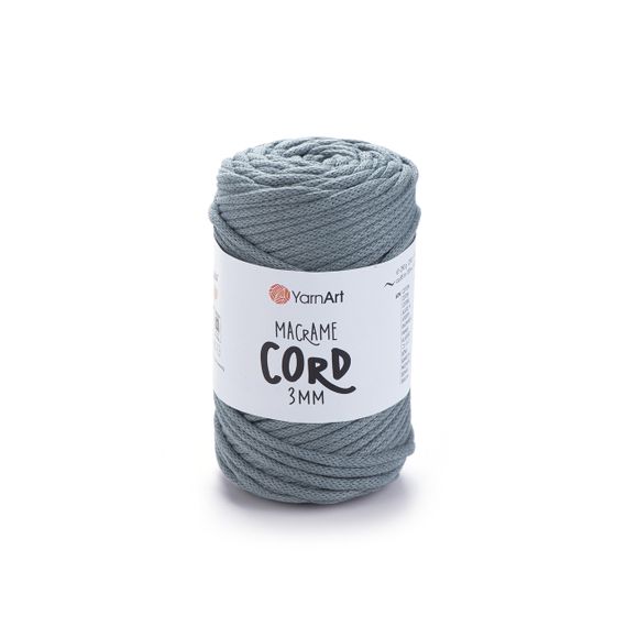 Пряжа Macrame Cord 3 mm № 750 (Макраме Корд), 250 г, 85 м — Бавовняний шнур для в’язання та макраме 795