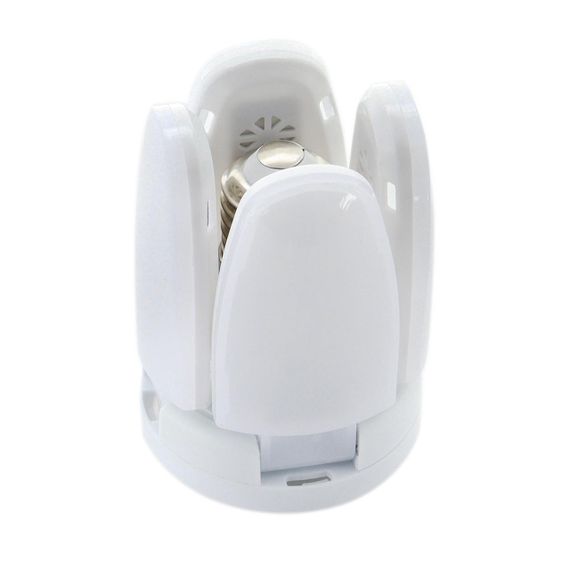 Лампочка складная светодиодная 4 лопасти E27 KK-202 Mini fan blade bulb | Зображення 5