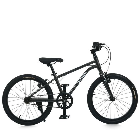 Велосипед детский LIGHTY MB 20LIGHTY DARK GREY, колеса 20 дюймов | Зображення 1
