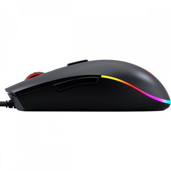 Мишка AOC GM500 ігрова, 5000dpi., 8кн., RGB PMW3325 чорна | Зображення 4