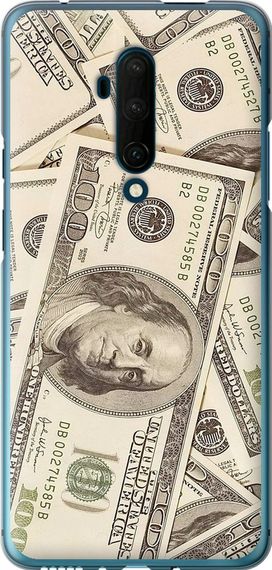 Чехол на OnePlus 7T Pro Доллары "3016u-1810-17620"