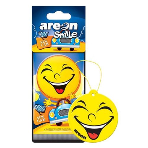 Освіжувач повітря AREON сухий листок Smile Dry New Car