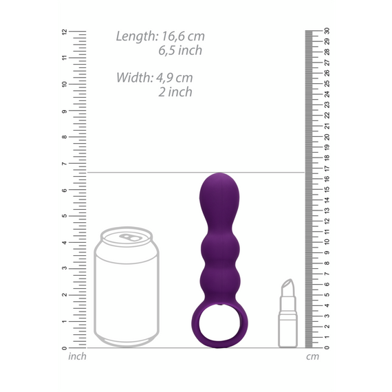 Анальний вібратор, фіолетовий Loveline (Нідерланди) sexstyle | Зображення 7