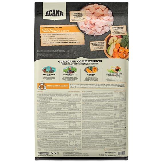 Сухий корм для дорослих собак Acana Wild Prairie Dog 11.4 кг (064992540111) | Зображення 1