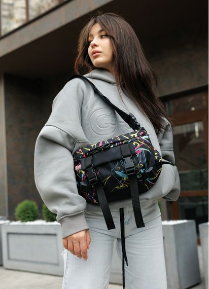 Жіноча сумка бананка Sambag Dynamicdart 38 × 21 × 7 см (80411707) | Зображення 9