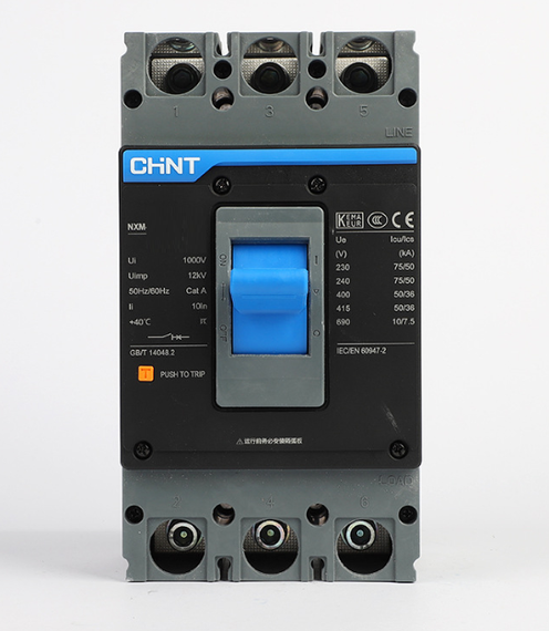 Автоматичний вимикач змінного струму CHINT NXM-400S-3300-400A, 3P, 400A, 415V, 50kA, 8kV