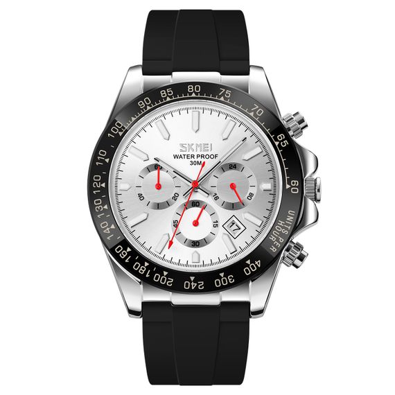 Чоловічий годинник Skmei 9275SISI Silver-Silver