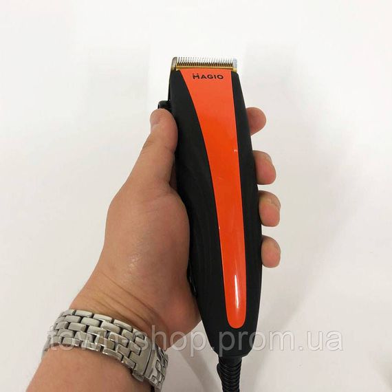 Машинка для стрижки MAGIO МG-581 титан, Окантовочная машинка, Электробритва для головы | Зображення 6