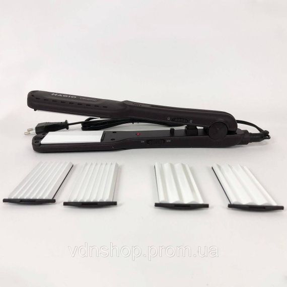 Укладання волосся випрямляч, Гофре плойка праска для волосся Щипці для Плойка випрямлення QX-87