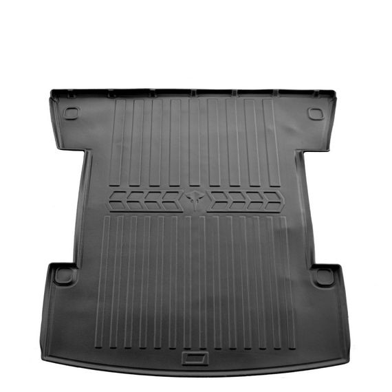 Килимок в багажник Stingray 3D (7-місний зі складеним 3-м рядом, довга база) для Volkswagen Caddy 2004-2010 рр