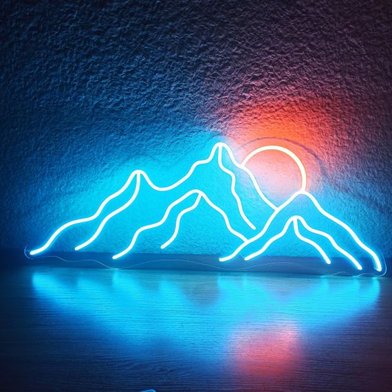 Неоновий світильник Гори 730х280 acr-n000024 | Зображення 2