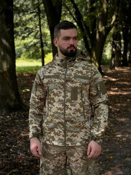 Куртка Softshell піксель V-T