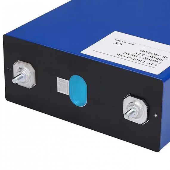 Акумулятор літієвий EVE Grade A з болтами 3.2V 280Ah поштучно | Зображення 1