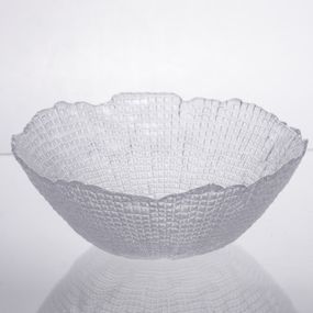 Салатниця велика скляна прозора 1 літр кругла 64486-49