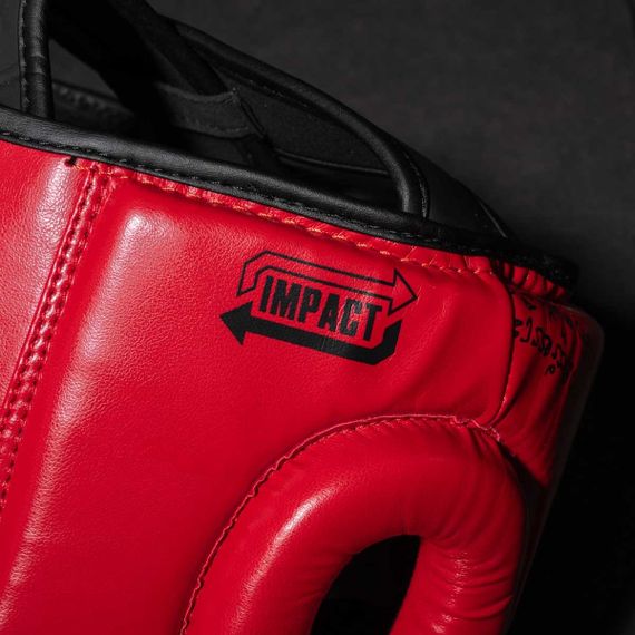 Шолом боксерський  Фантом Muay Thai Full Face Red (капа в комплекті) | Зображення 8