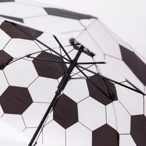 Класична дитяча парасолька-тростина напівавтомат з поліестеру 8 спиць діаметр 82 см Чорна HP-23-9B | Зображення 7