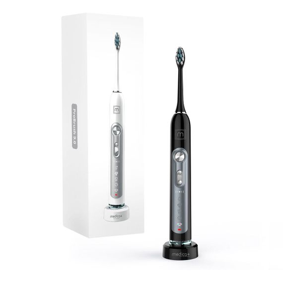 Ультразвуковая зубная щетка MEDICA+ PROBRUSH 9.0 Black (ULTASONIC) гарантия 1 год