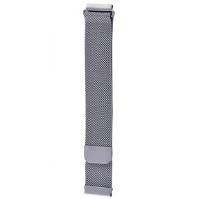 Ремешок Xiaomi Amazfit/Samsung Milanese Loop 20 mm, ремешок миланская петля, ремешок для смарт часов, Серебристый, Xiaomi, 20 mm