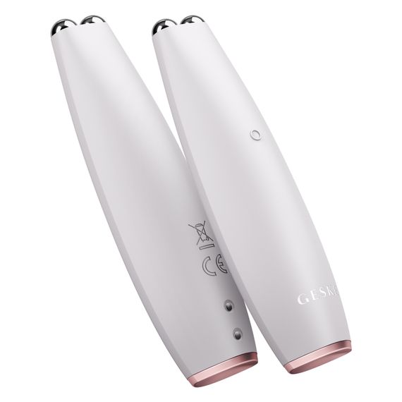 Мікрострумова ручка для підтяжки шкіри обличчя GESKE MicroCurrent Face-Lift Pen 6в1 white, Бежевий | Зображення 5