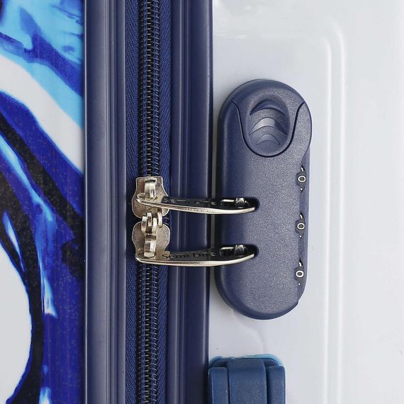 Валіза Semi Line 28" (L) White/Blue Print (T5653-3) | Зображення 6