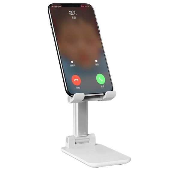 Настольный держатель для телефона, 3 Plastic, Цвет микс / Универсальная складная подставка для смартфона | Зображення 3