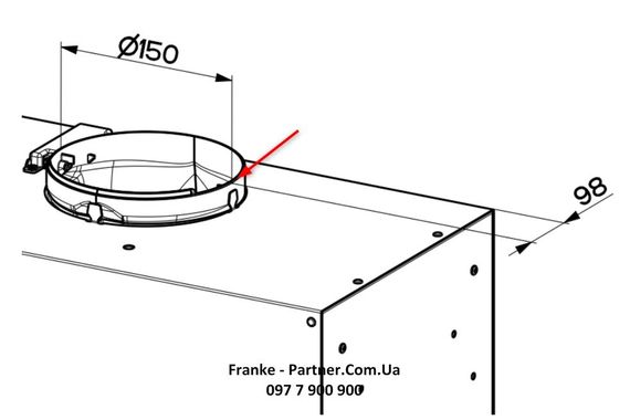 Витяжка Franke вбудовувана Box Flush EVO нерж (305.0665.361) | Зображення 2