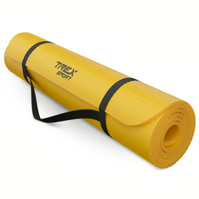 Коврик для йоги Trex Sport TX-019NGM NBR 1см 190х80 жовтий