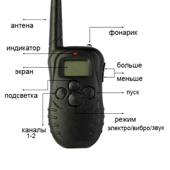 Электронный ошейник для тренировки собак Dog Training PR5 | Зображення 5