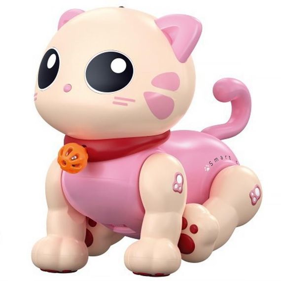 Интерактивная игрушка Котенок-Робот SHT K31 Blue Pink