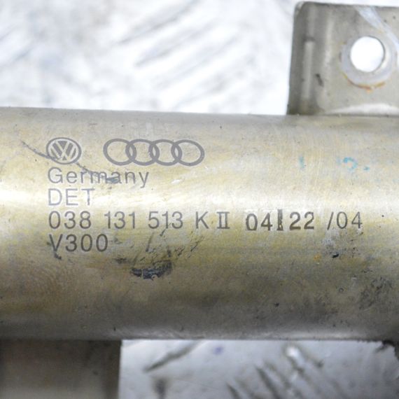 Радіатор вихлопних газів EGR Volkswagen Polo IV 1.9 TDI охоложувач егр Фольксваген Поло 038131513K | Зображення 3