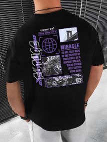 Футболка з ДТФ принтом (оверсайз)