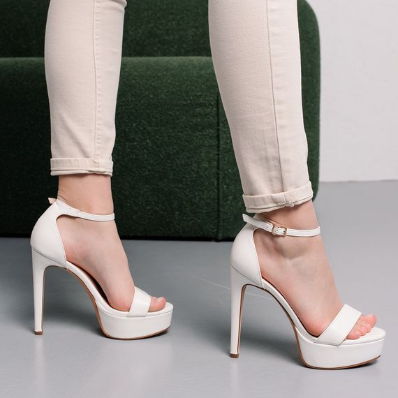 Женские босоножки Fashion Sharon 3992 38 размер 245 см Белый | Зображення 3