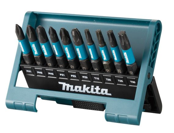 Набір біт торсіонних 10 шт Makita Impact Black E-12011
