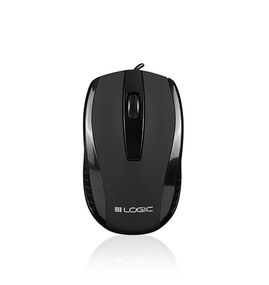 Мишка  LogicConcept LM-31, бездротова, 1200dpi, 3кн., USB, чорна
