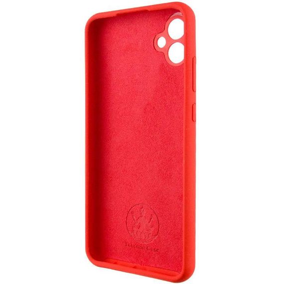 Чехол Silicone Cover Lakshmi Full Camera (AAA) для Samsung Galaxy A07 Красный / Red | Зображення 3