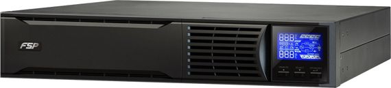 ДБЖ FSP Champ 1 kVA, RM, IEC (CH-1101RS), 1000VA/900W, Online, IEC*6,CE | Зображення 1