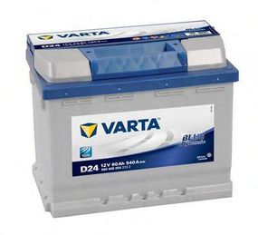 Акумулятор 60Ah-12v VARTA Dynamic SLI (D24) (242х175х190),R,EN540 VARTA 560408054 на RENAULT MEGANE III купе (DZ0/1_)