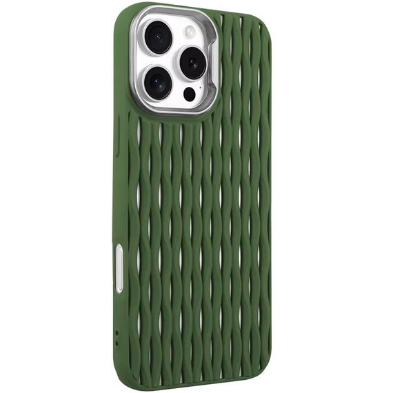 Чохол TPU Ribbio для Apple iPhone 16 Pro (6.3") Black Green