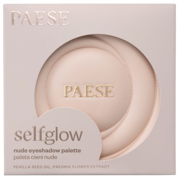Палетка тіней для повік Paese Selfglow Creamy Nude eyeshadow palette - Nude (12.5 g) | Зображення 3