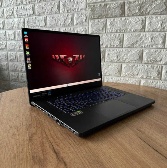 Ноутбук Asus ROG  15,6" 2K 165Hz Ryzen 9 5900HS 16Gb SSD 1Tb RTX 3070  Б/В | Зображення 1
