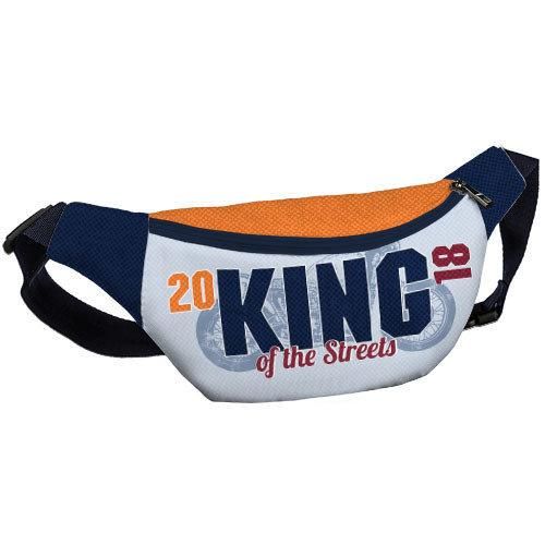 Сумка на пояс бананка Bumbag King of the streets 27x16 см (BB_18J012_TSI_TSI)